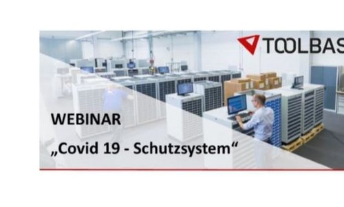 Schutzmasken, Desinfektionsmittel oder Einweghandschuhe kontaktlos mit Toolbase ausgeben