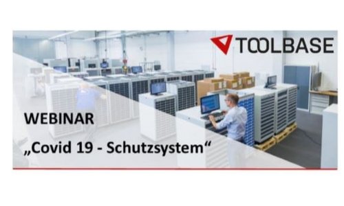 Schutzmasken, Desinfektionsmittel oder Einweghandschuhe kontaktlos mit Toolbase ausgeben