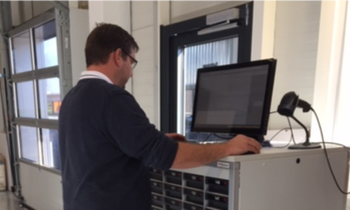 Inbetriebnahme eines neuen Werkzeugausgabesystems